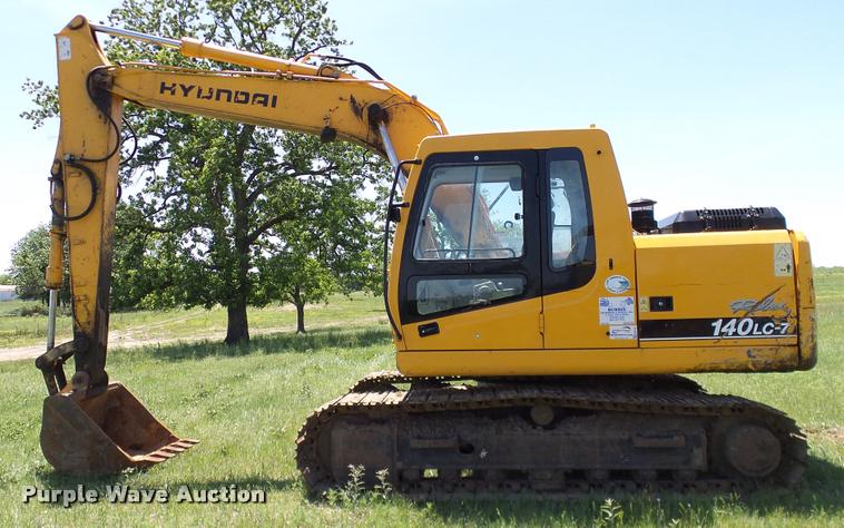 image for item DA6139 2006 Hyundai 140LC-7 excavator
