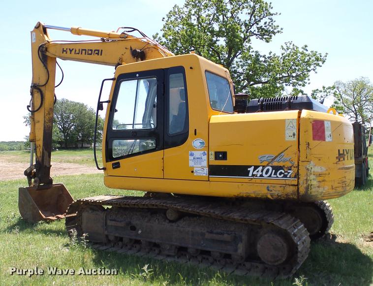 image for item DA6139 2006 Hyundai 140LC-7 excavator