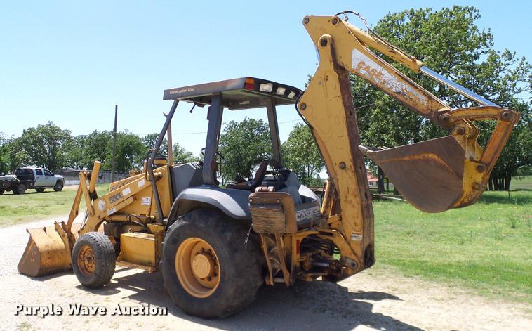 image for item DA6143 1998 Case 580L backhoe