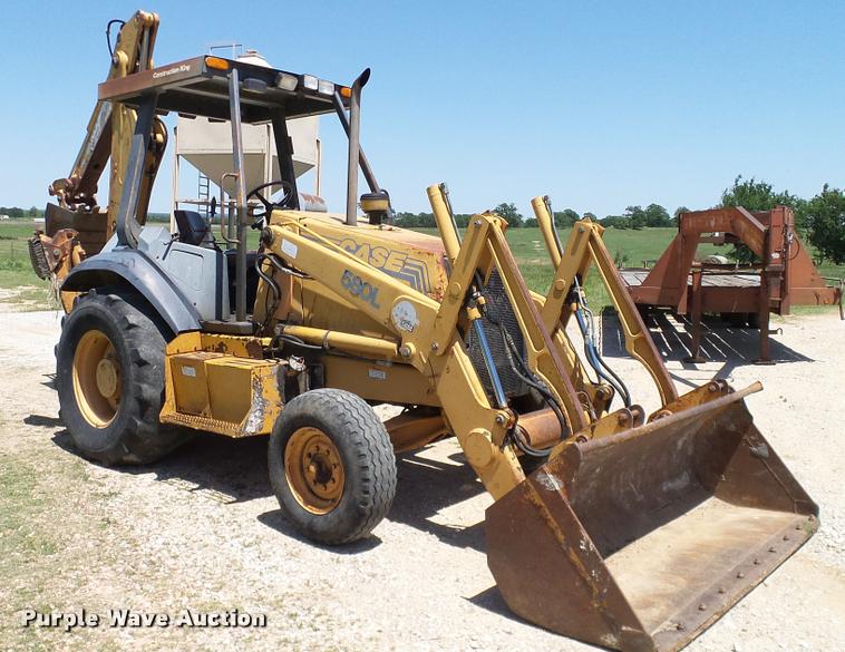 image for item DA6143 1998 Case 580L backhoe