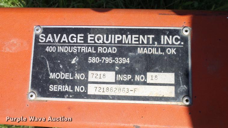 image for item DA6150 Savage 7218 pecan rake