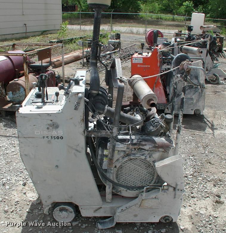 image for item DP9296 Dimas FS3500 concrete saw