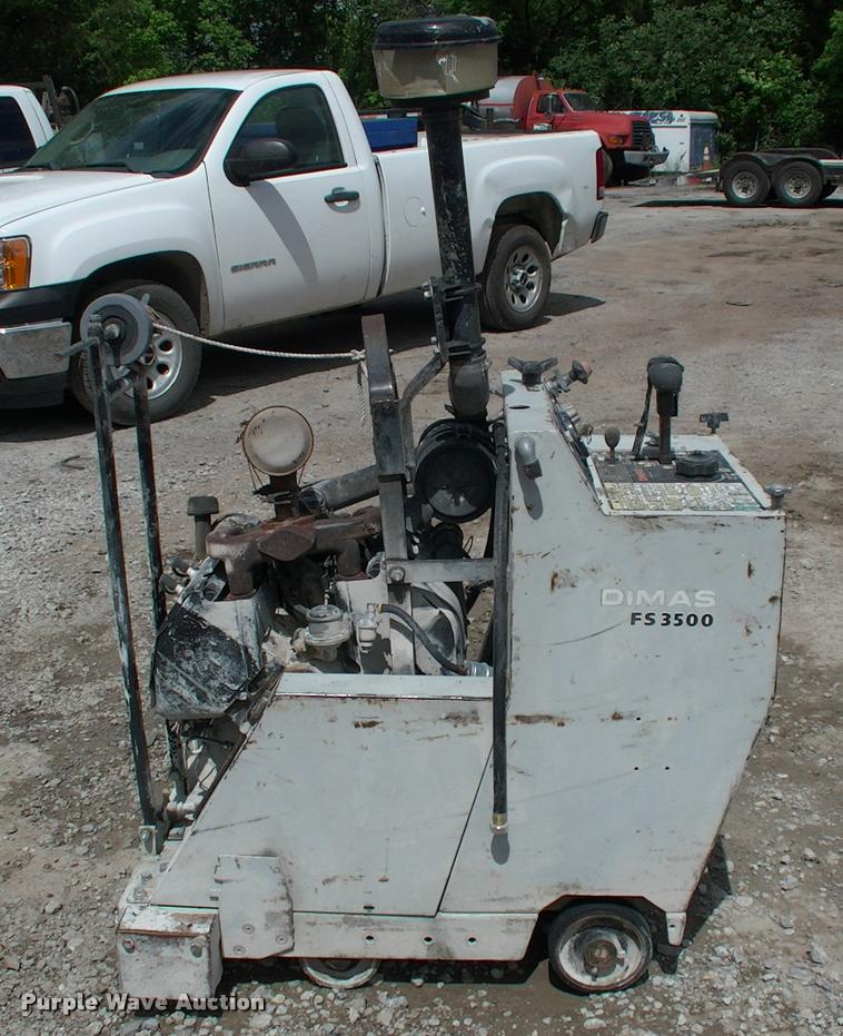 image for item DP9296 Dimas FS3500 concrete saw