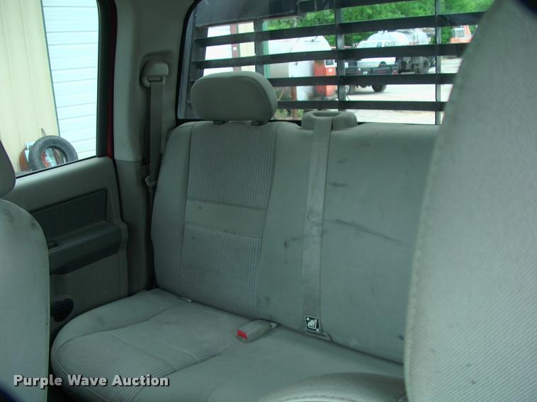 image for item DP9304 2008 Dodge Ram 3500 SLT Quad Cab flatbed pickup truck