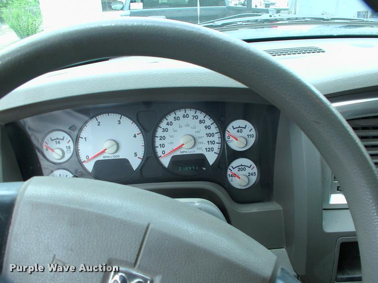 image for item DP9304 2008 Dodge Ram 3500 SLT Quad Cab flatbed pickup truck