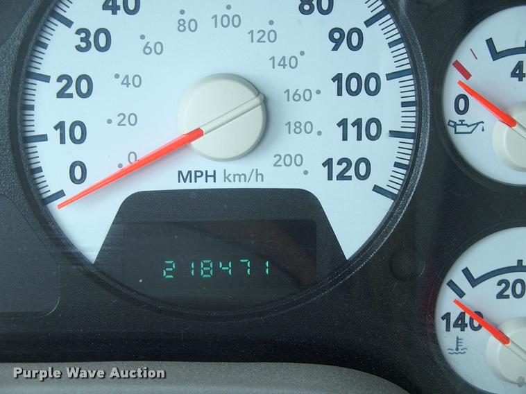 image for item DP9304 2008 Dodge Ram 3500 SLT Quad Cab flatbed pickup truck