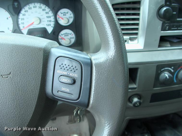 image for item DP9304 2008 Dodge Ram 3500 SLT Quad Cab flatbed pickup truck