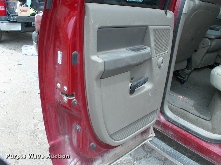 image for item DP9304 2008 Dodge Ram 3500 SLT Quad Cab flatbed pickup truck