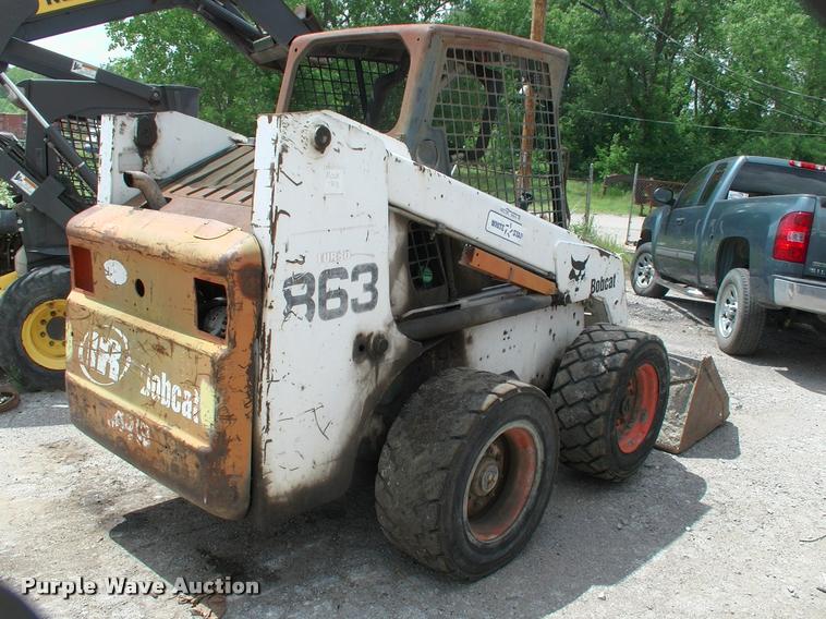 image for item DP9315 2001 Bobcat 863 Turbo skid steer