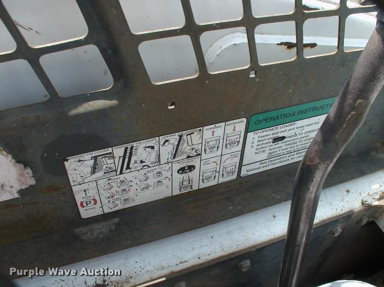 image for item DP9315 2001 Bobcat 863 Turbo skid steer