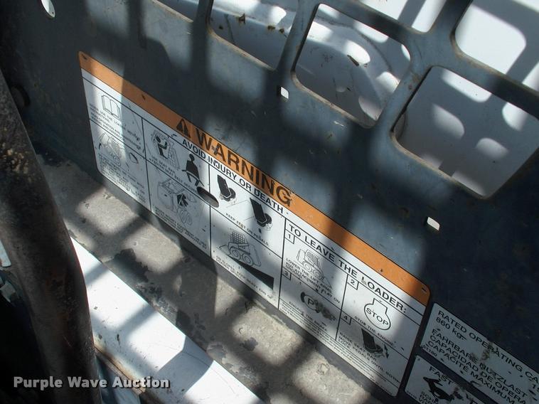 image for item DP9315 2001 Bobcat 863 Turbo skid steer