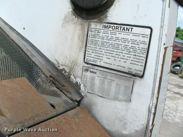 image for item DP9315 2001 Bobcat 863 Turbo skid steer