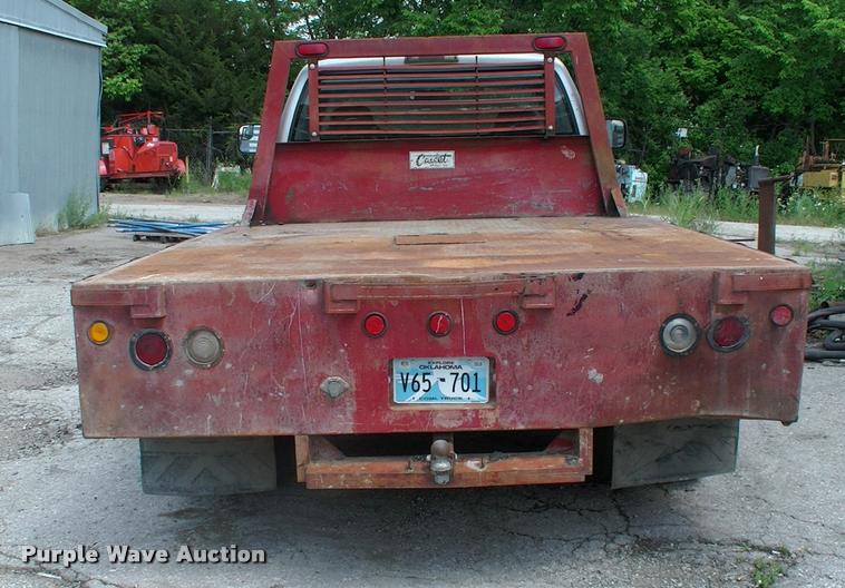 image for item DP9316 2001 Dodge Ram 3500 flatbed pickup truck