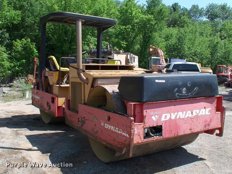 image for item DP9369 Dynapac CC412 double drum roller