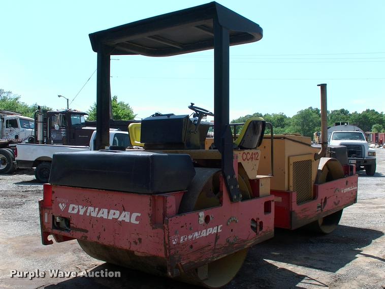 image for item DP9369 Dynapac CC412 double drum roller