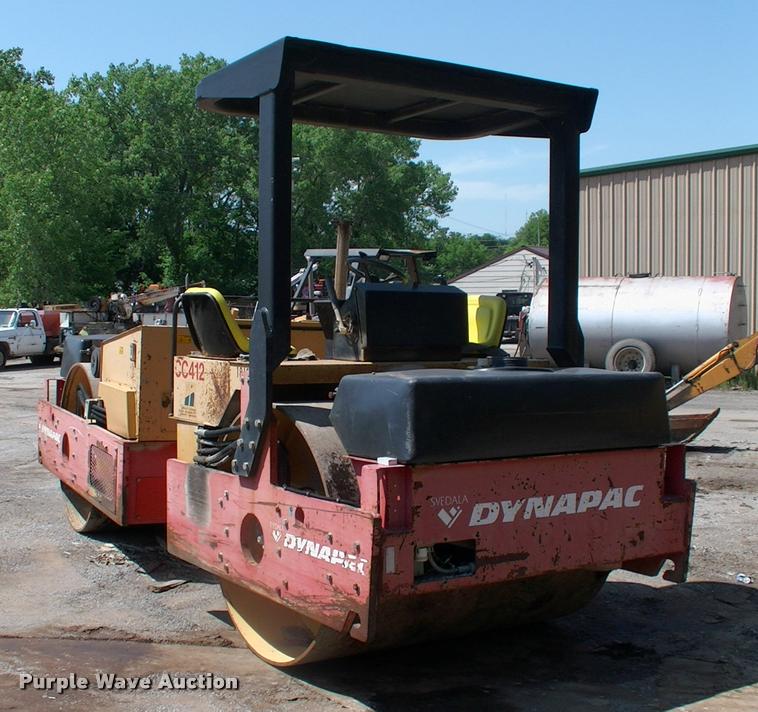 image for item DP9369 Dynapac CC412 double drum roller