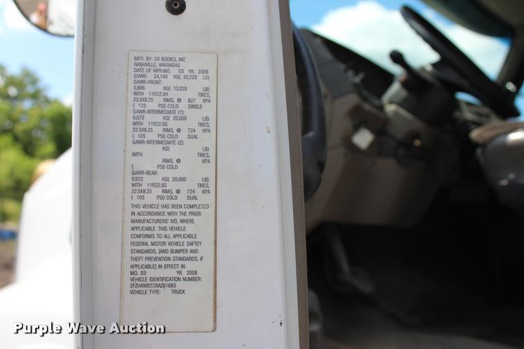 image for item L3054 2008 Sterling LT8500 dump truck