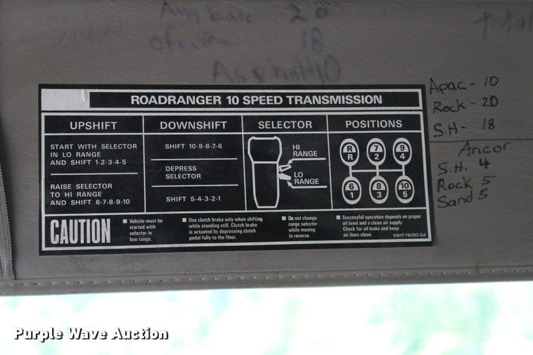 image for item L3054 2008 Sterling LT8500 dump truck