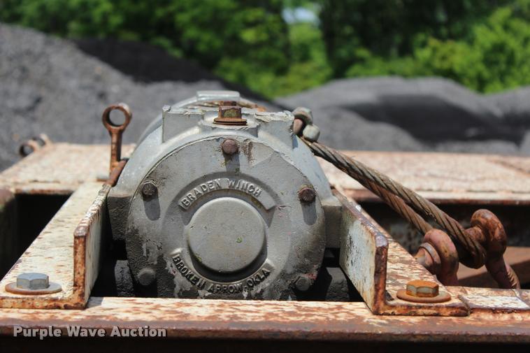 image for item L3064 1977 Muv-All drop deck equipment trailer