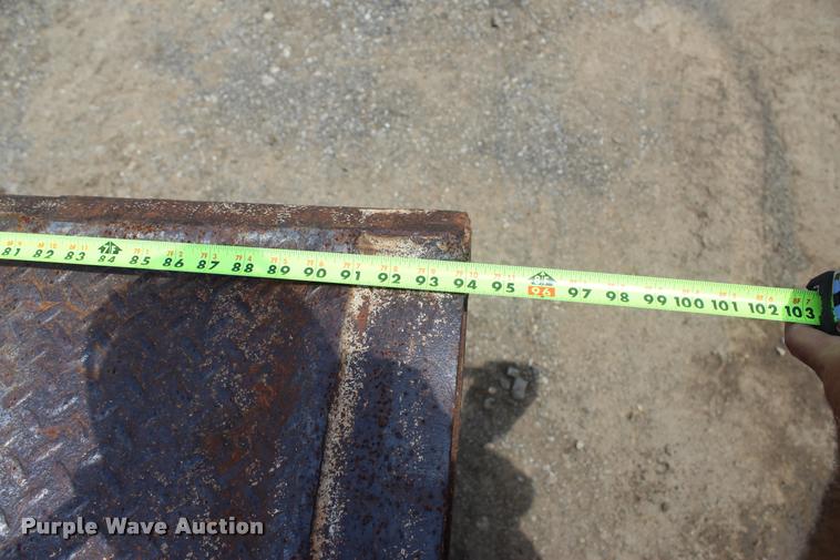 image for item L3064 1977 Muv-All drop deck equipment trailer