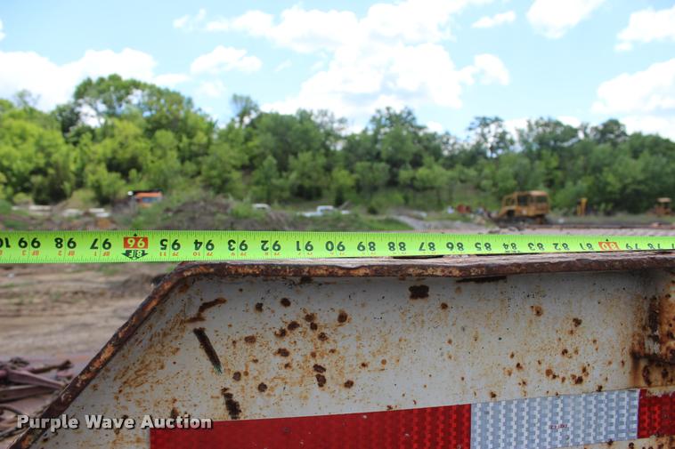 image for item L3064 1977 Muv-All drop deck equipment trailer