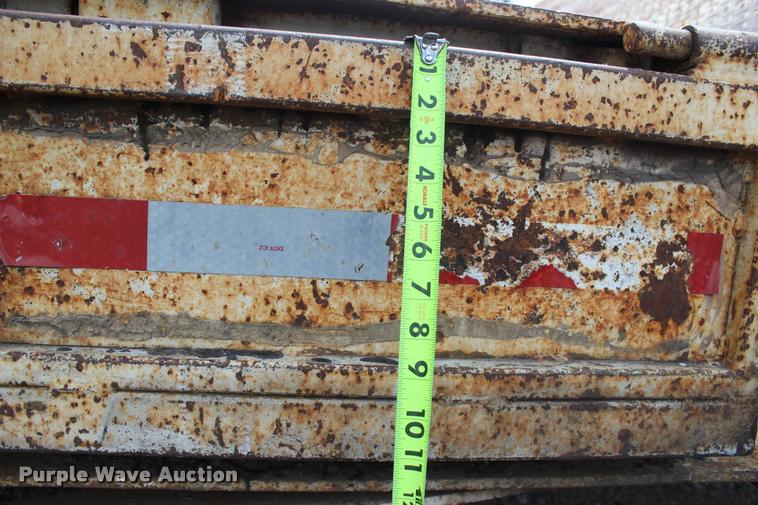 image for item L3064 1977 Muv-All drop deck equipment trailer