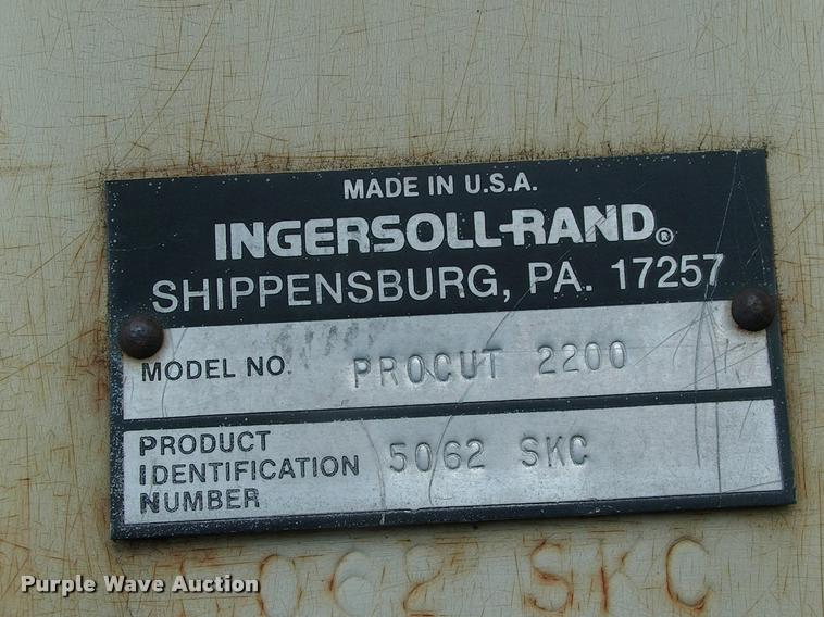 image for item L3067 Ingersoll Rand Procut 2200 asphalt milling machine