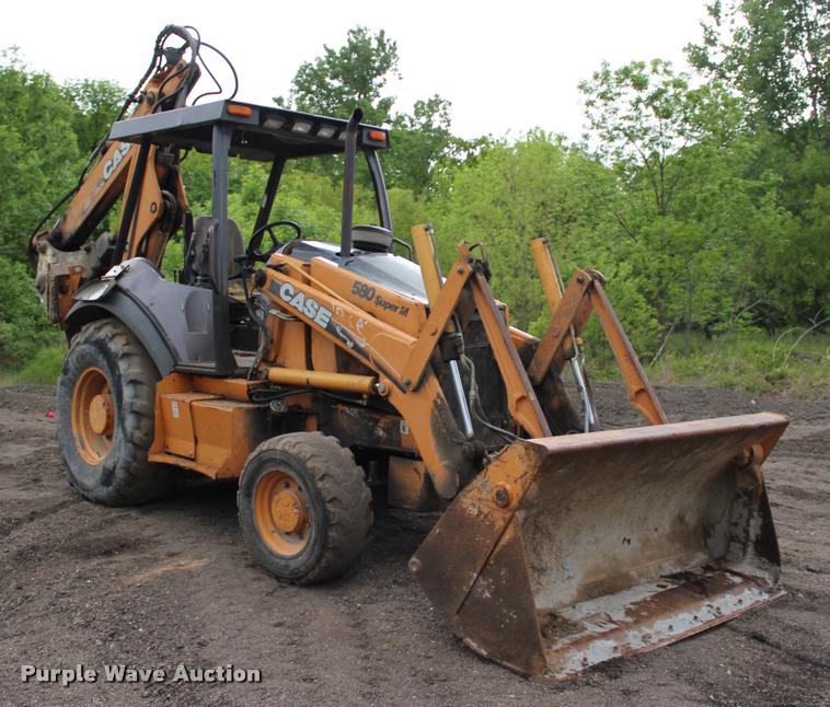 image for item L3069 2003 Case 580 Super M backhoe