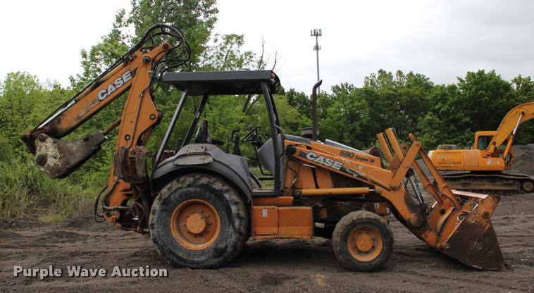 image for item L3069 2003 Case 580 Super M backhoe