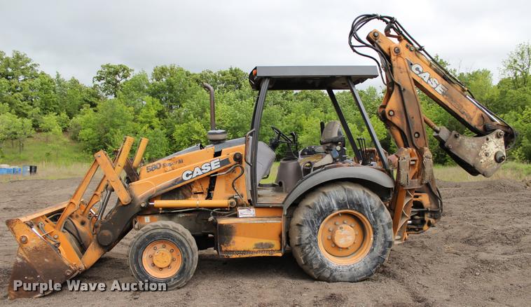 image for item L3069 2003 Case 580 Super M backhoe