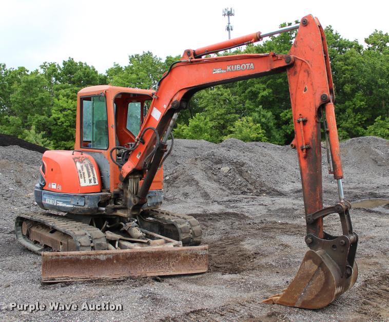 image for item L3074 2005 Kubota RX161-3SS compact excavator