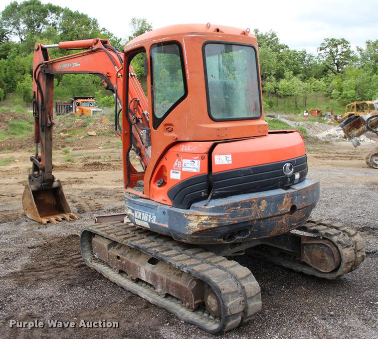 image for item L3074 2005 Kubota RX161-3SS compact excavator