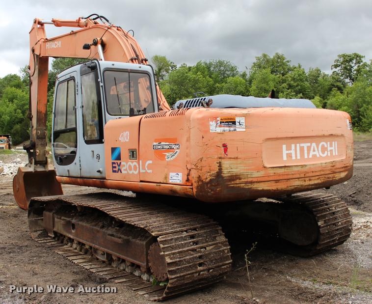 image for item L3075 2000 Hitachi EX200LC-5 excavator
