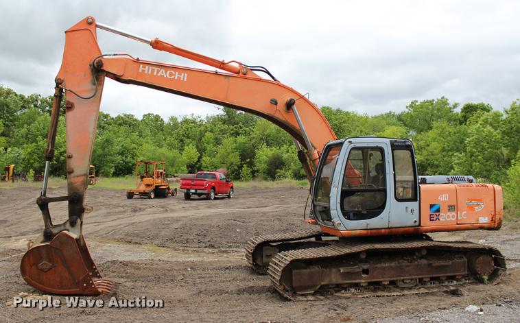 image for item L3075 2000 Hitachi EX200LC-5 excavator