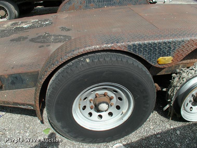 image for item L3087 2001 Cats flatbed trailer