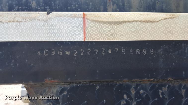 image for item L3087 2001 Cats flatbed trailer