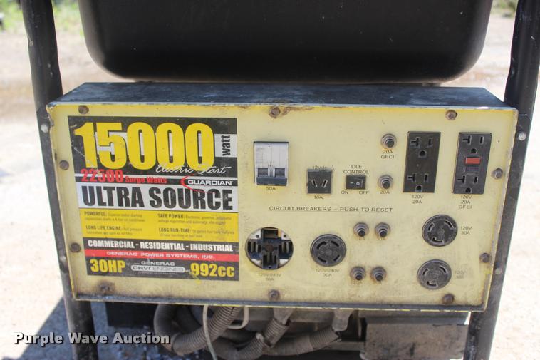 image for item L3106 Generac generator