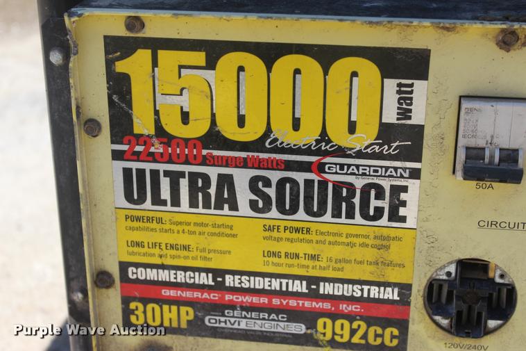 image for item L3106 Generac generator