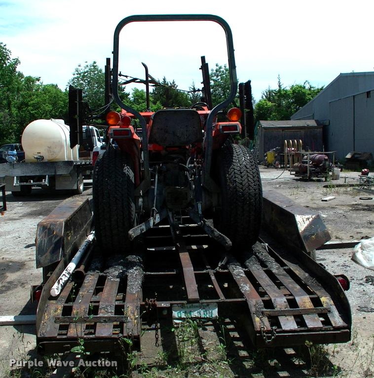 image for item L3128 Kubota L2350 MFWD tractor with petromat attachment