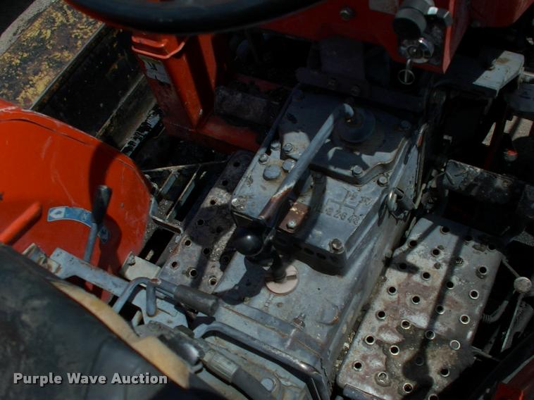 image for item L3128 Kubota L2350 MFWD tractor with petromat attachment