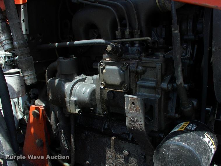 image for item L3128 Kubota L2350 MFWD tractor with petromat attachment