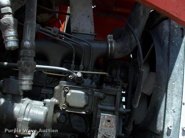 image for item L3128 Kubota L2350 MFWD tractor with petromat attachment