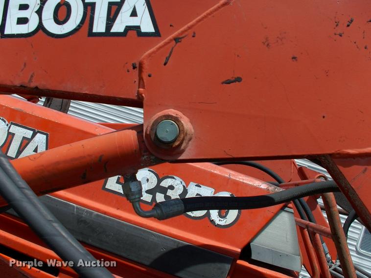 image for item L3128 Kubota L2350 MFWD tractor with petromat attachment