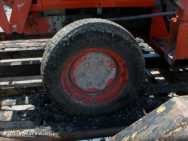 image for item L3128 Kubota L2350 MFWD tractor with petromat attachment