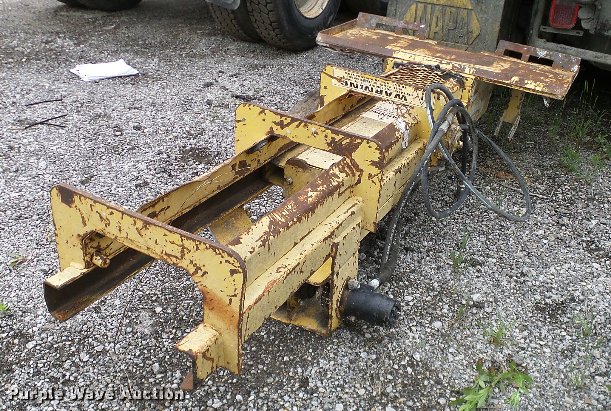 Drop hammer skid steer attachment in Tulsa, OK Item DJ9900 sold