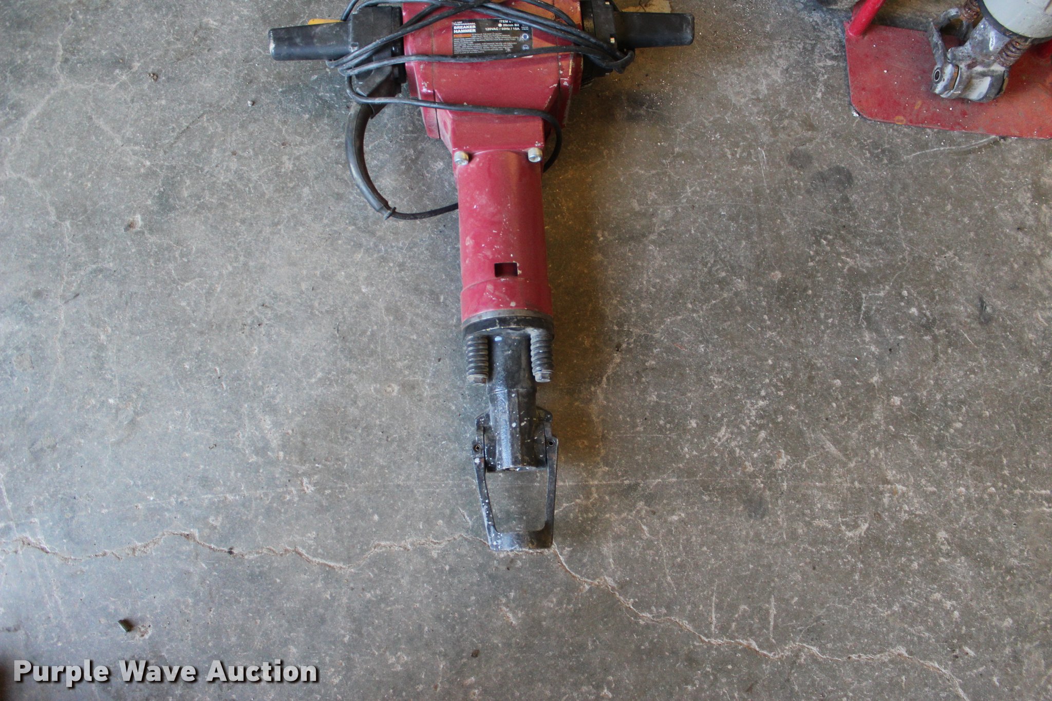 Chicago Electric jack hammer in Tulsa, OK Item DP9444 sold Purple Wave