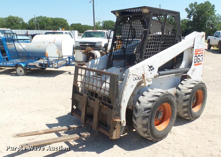 Bobcat 863 skid steer