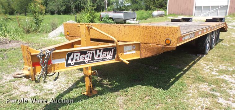 2008 Redi Haul R2127 equipment trailer