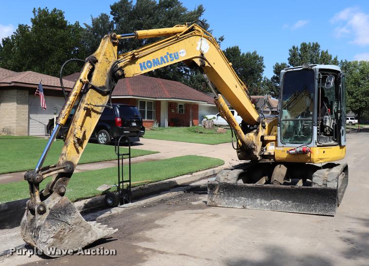 2004 Komatsu PC78MR-6 mini excavator