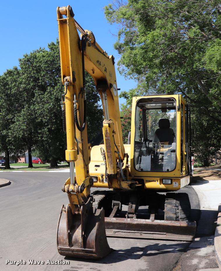 2001 Komatsu PC75 mini excavator